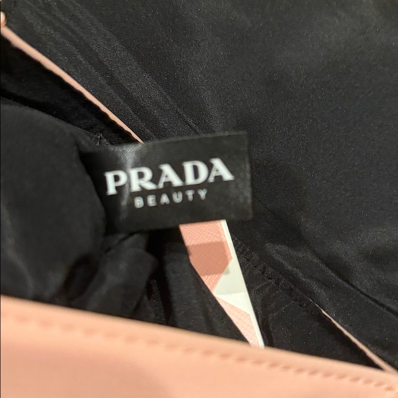 Prada Pink and Black Beauty Clutch 2 pieces bundle - Picture 7 of 9
